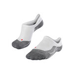 Ropa Falke Falke RU4 Endurance Invisible Calcetines Para Correr Mujeres-Blanco,Gris