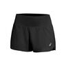 Road 3.5in Shorts Mujeres-Negro