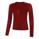 Ropa Falke Falke Warm Camiseta de manga larga Mujeres - rojo, 