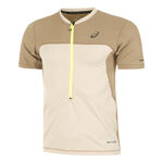 Ropa ASICS ASICS Fujitrail Camiseta de running Hombres - gris, beige
