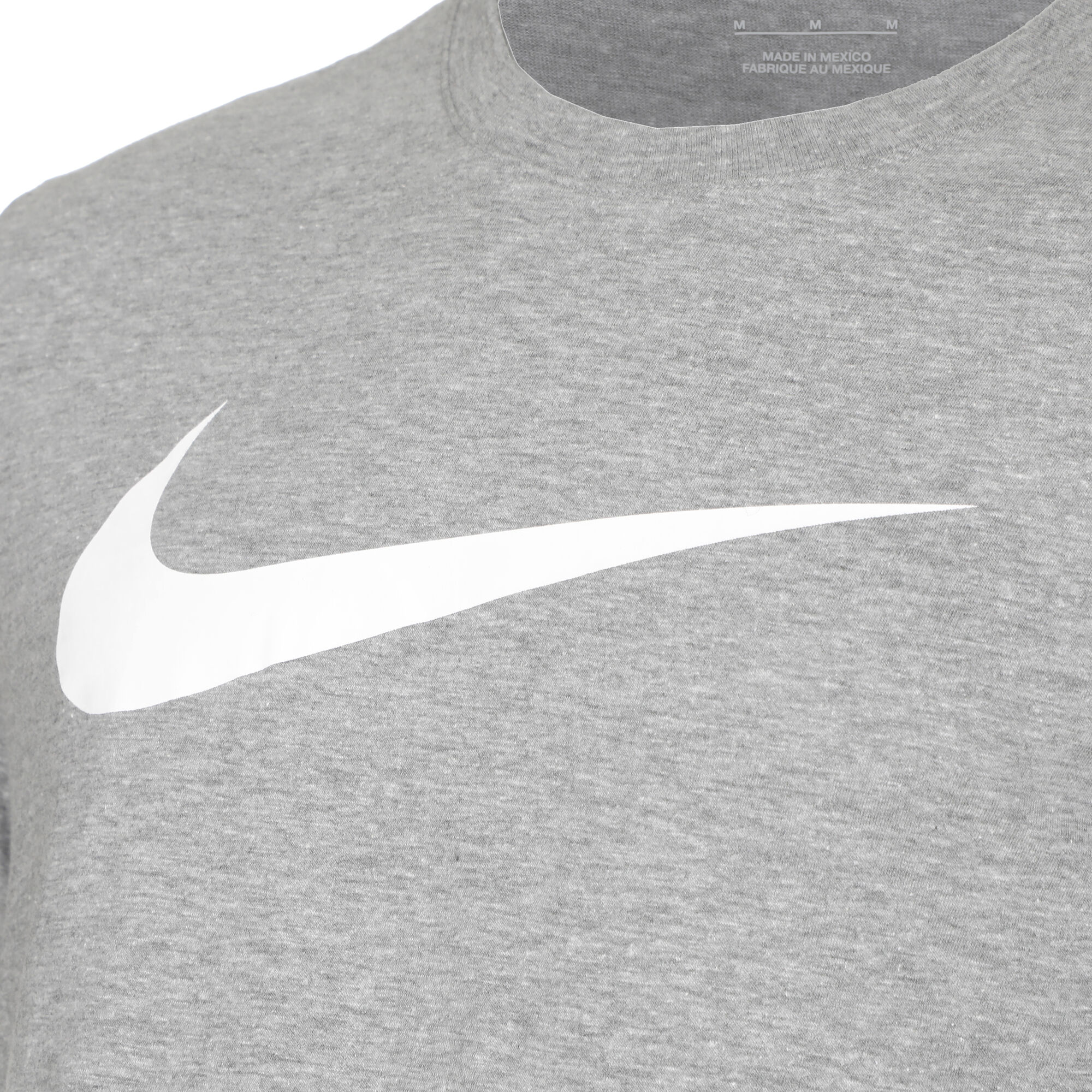 Nike Icon Swoosh Camiseta De Corta Hombres - Gris Blanco compra online | Point