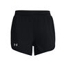 Fly By Elite 3in Shorts Mujeres-Negro