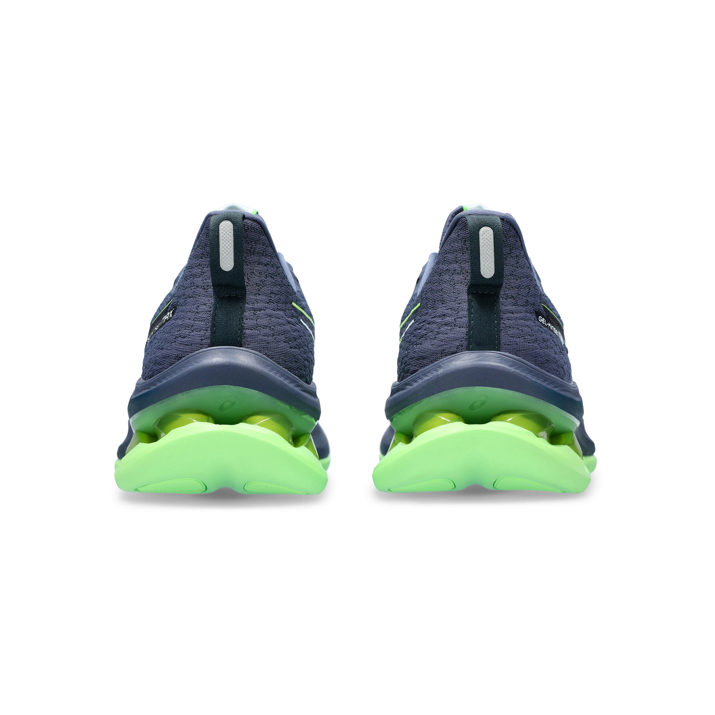 Comprar ASICS Gel Kinsei Max Zapatilla Neutral Hombres Azul Oscuro Verde Neon online Running Point ES