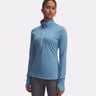 Launch Pro Half-Zip Camiseta De Manga Larga Mujeres-Azul
