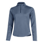 Ropa Nike Nike Therma-FIT One Half-Zip Camiseta De Running Mujeres-Azul,Blanco