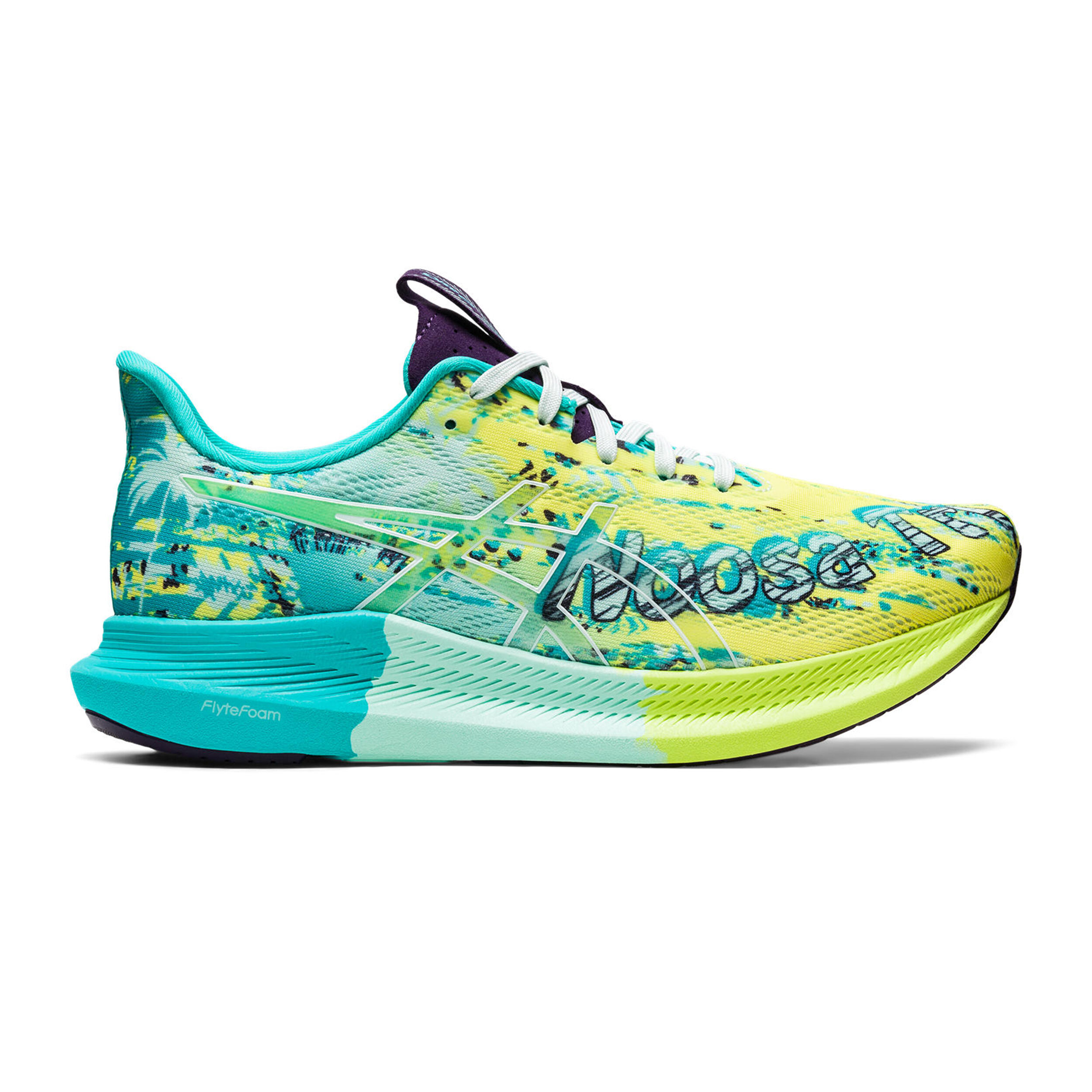 Zapatillas asics gel noosa tri 11 rosa amarillo azul mujer on sale
