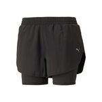 Ropa Puma Puma Run Favorite Woven 2in1 3in Pantalones Cortos Mujeres-Negro
