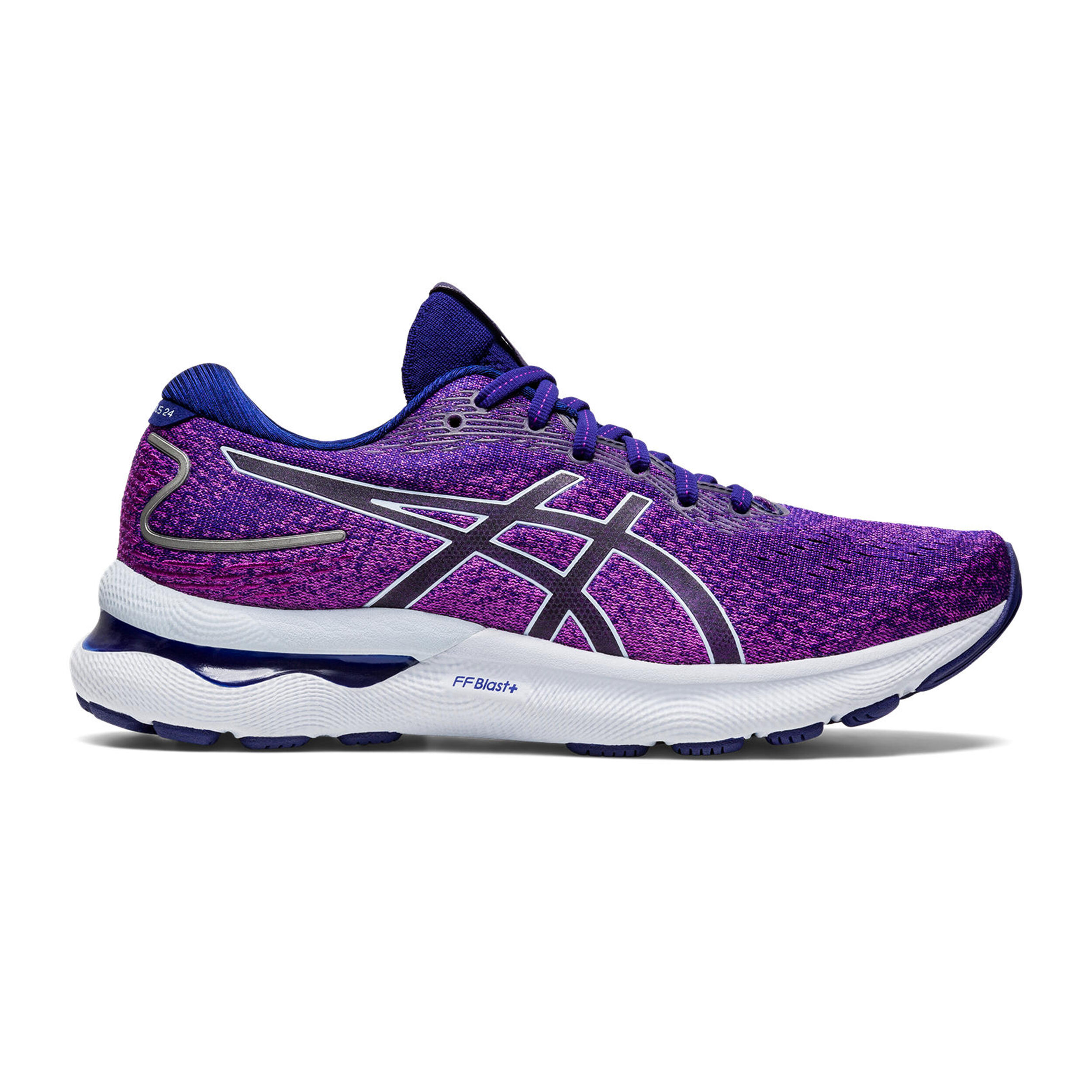 Comprar ASICS Gel Nimbus 24 Zapatilla Neutral Mujeres Lila Azul online Running Point ES