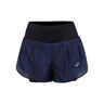 Road 2in1 3.5in Pantalones Cortos Mujeres-Azul Oscuro,Negro