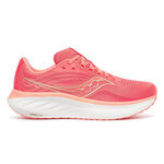 Zapatillas para correr Saucony Saucony Ride 18 Zapatilla Neutral Mujeres-Coral,Naranja
