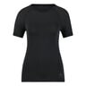 BL Top Crew Neck Performance Light Eco Camiseta De Running Mujeres-Negro