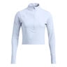 Launch Elite Half Zip Camiseta De Running Mujeres-Azul