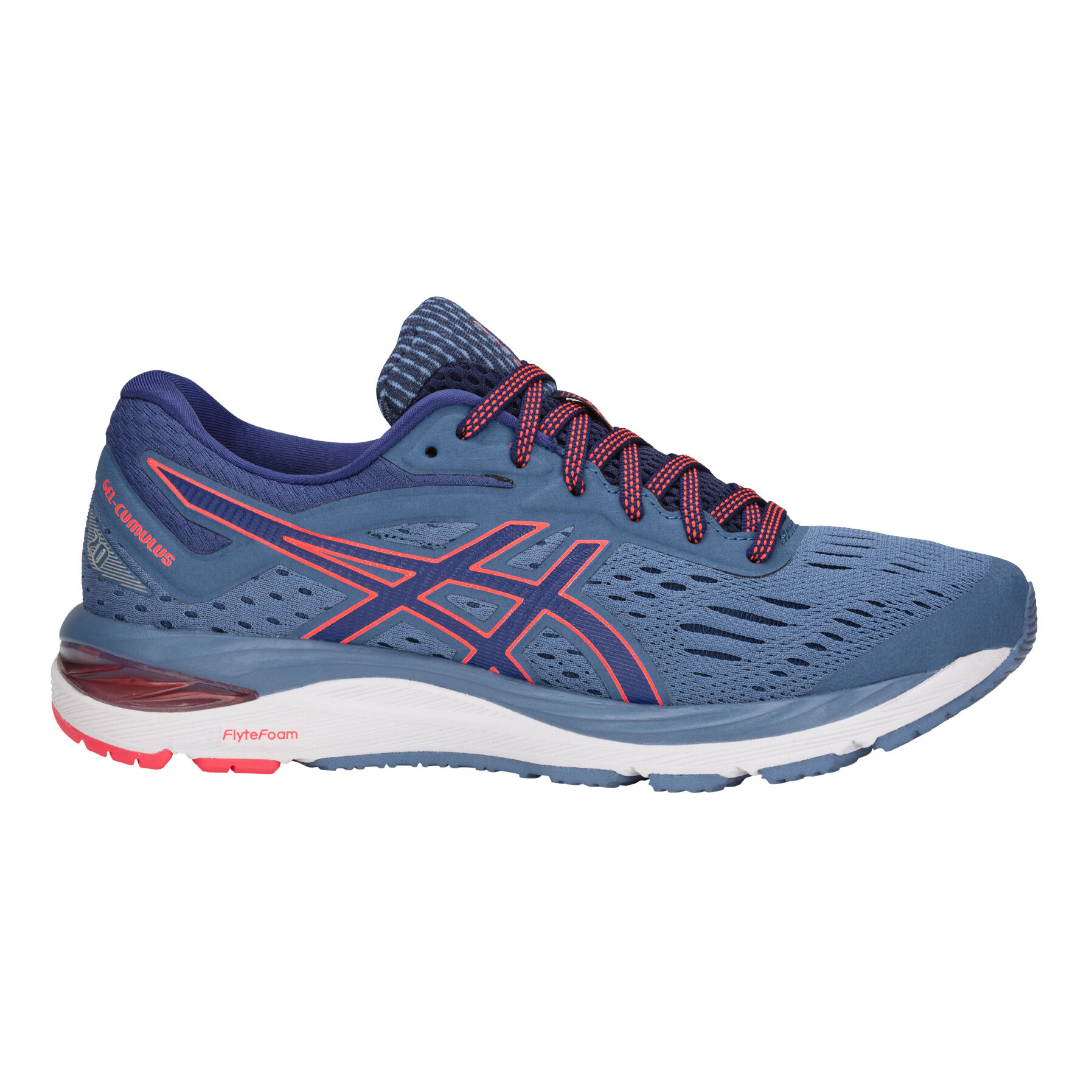 Comprar ASICS Gel Cumulus 20 Zapatilla Neutral Mujeres Azul Claro Rosa online Running Point ES
