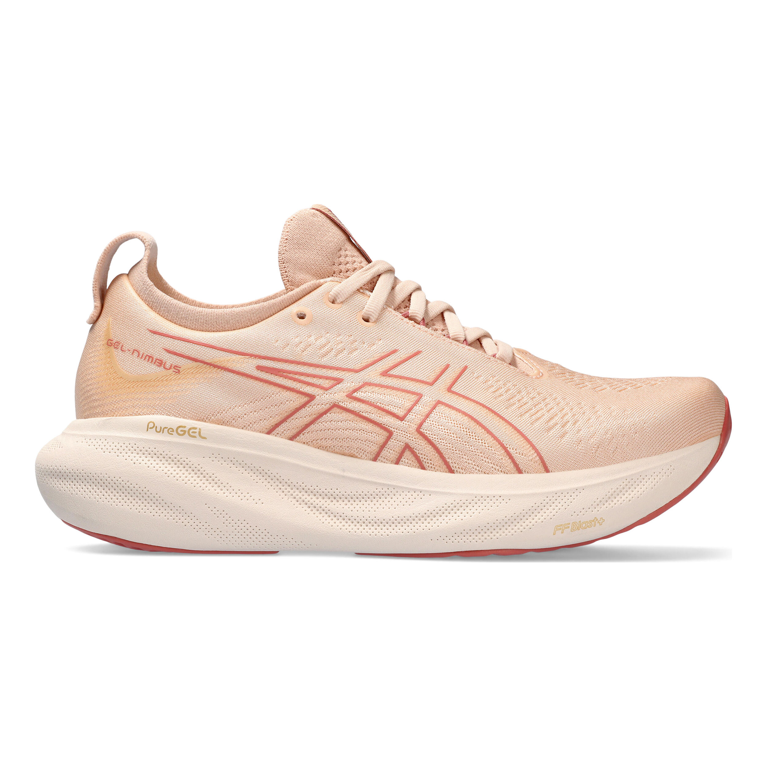 Asics nimbus 15 mujer Beige on sale