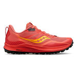 Zapatillas para correr Saucony Saucony Peregrine 12 Zapatilla Trail Mujeres-Rojo,Amarillo