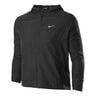 Miler Chaqueta para correr Hombres - negro, plateado