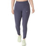 Nagino Run Mallas para correr Mujeres - azul-gris, 