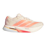 Zapatillas para correr adidas adidas adizero Boston 13 Zapatilla de competición Mujeres-blanco, naranja