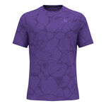 Ropa Odlo Odlo Zeroweight Engineered Chill-Tec Camiseta De Running Hombres-Lila