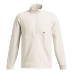 Ropa Under Armour Under Armour Expanse Fleece Half-Zip Sudadera Hombres-Crema,Negro