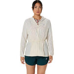 Ropa ASICS ASICS Road Packable Chaqueta Para Correr Mujeres-Crema