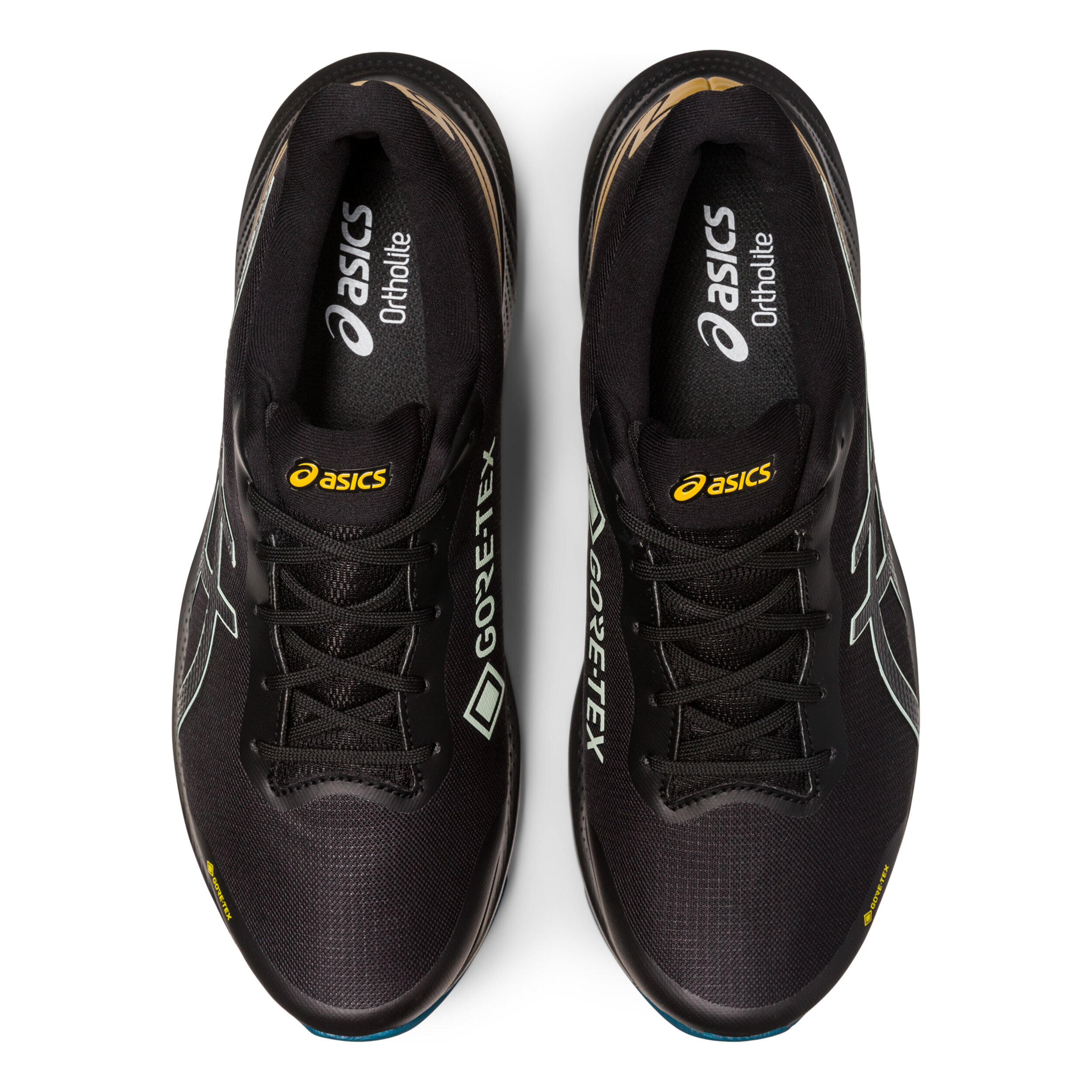 Comprar ASICS Gel Pulse 14 GTX Zapatilla Neutral Hombres Negro Naranja online Running Point ES
