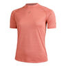 Nagino Run Camiseta De Running Mujeres-Rosa