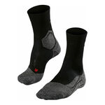 Ropa Falke Falke RU3 Calcetines Para Correr Hombres-Negro,Gris