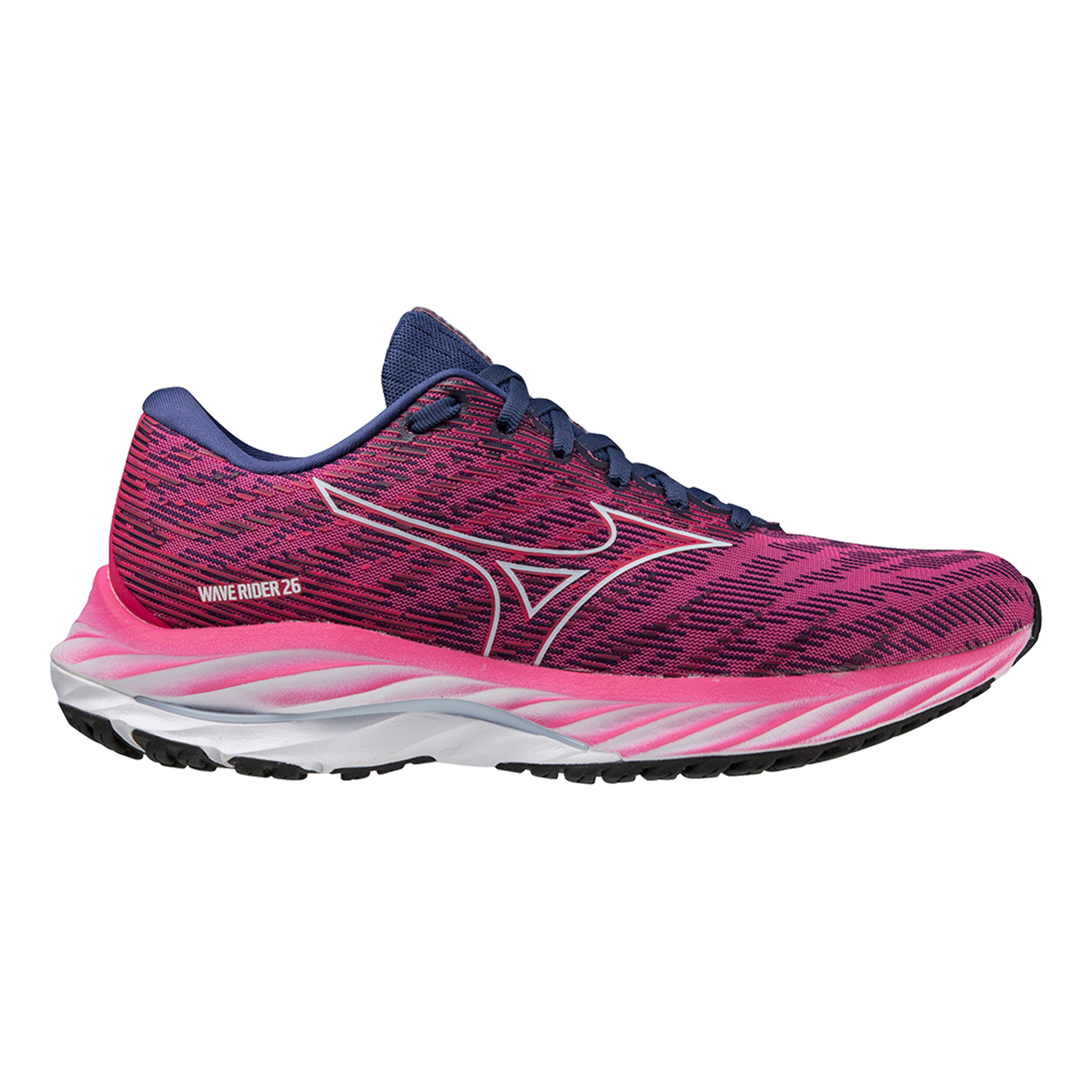Comprar Mizuno Wave Rider 26 Zapatilla Neutral Mujeres Lila Blanco online Running Point ES