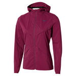 Ropa Mizuno Mizuno Tech Thermal Charge Chaqueta para correr Mujeres - lila, 