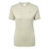 Riverside Seamless T-Shirt Camiseta De Running Mujeres-Gris