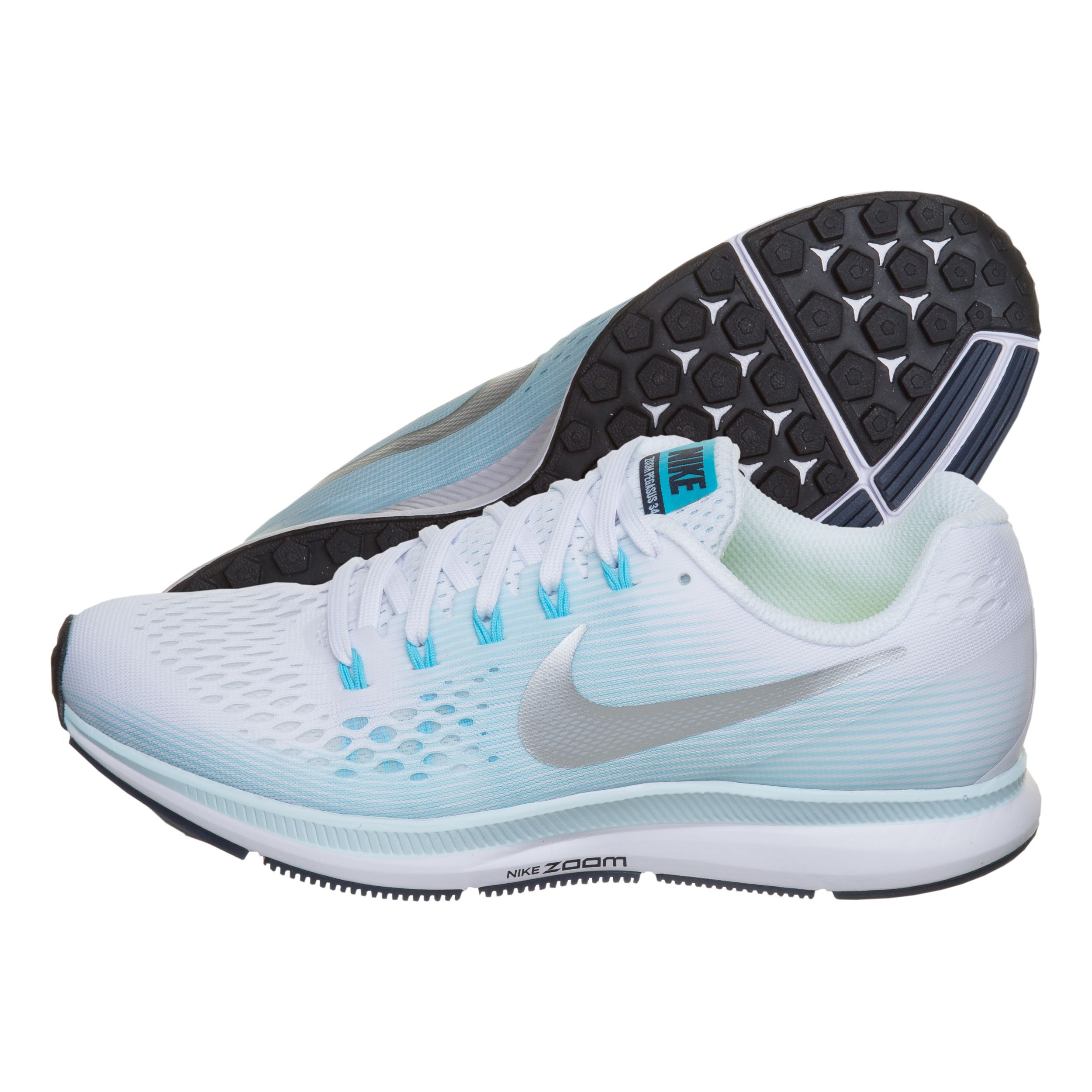 Comprar Nike Air Zoom Pegasus 34 Zapatilla Neutral Mujeres Blanco Turquesa online Running Point ES