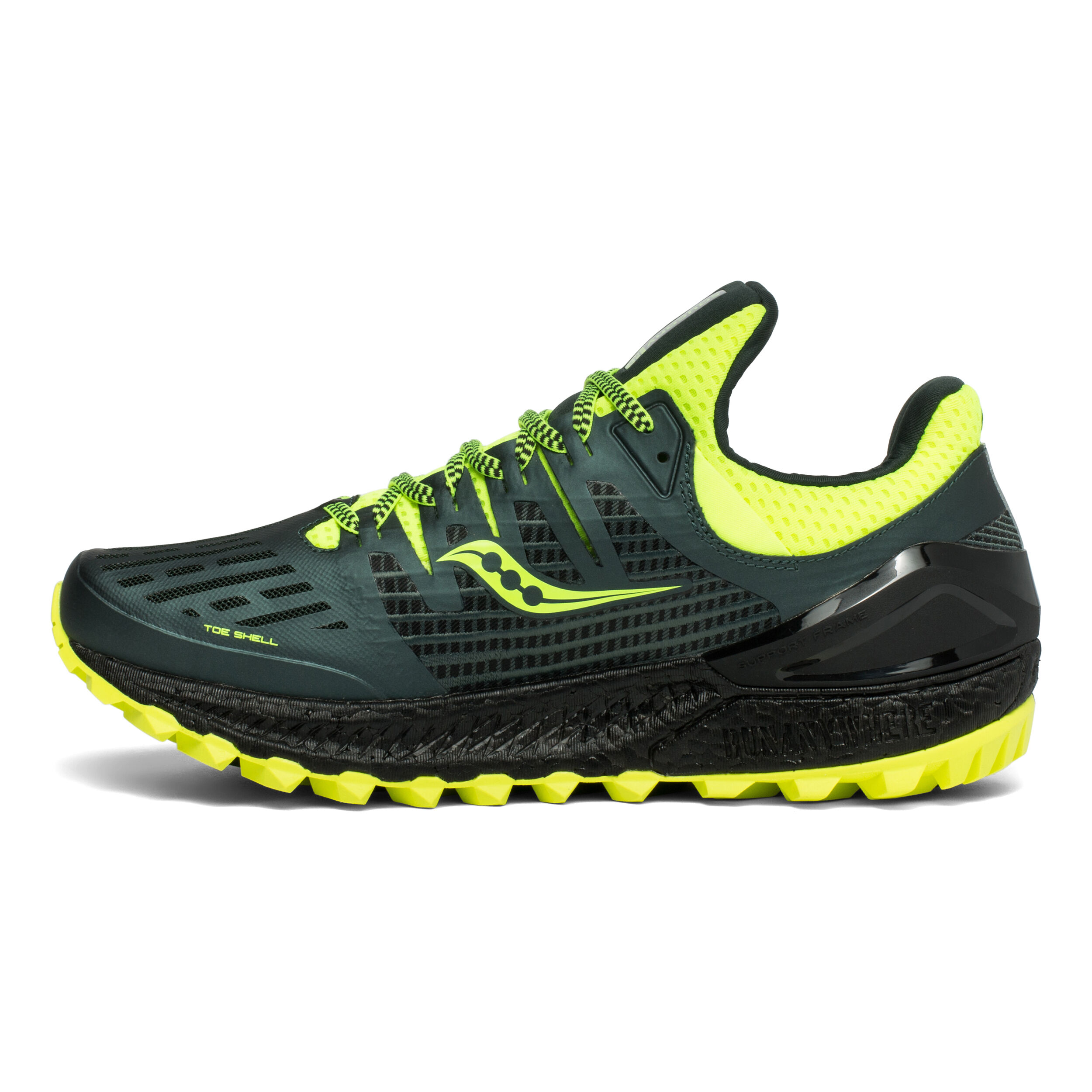 Comprar Saucony Xodus Iso 3 Zapatilla Trail Hombres Verde Oscuro