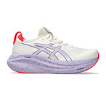 Zapatillas para correr ASICS ASICS Gel-Nimbus 27 Tokyo Zapatilla Neutral Mujeres-Blanco,Morado