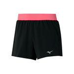 Ropa Mizuno Mizuno Alpha 4.5in Shorts Mujeres-Negro,Rosa