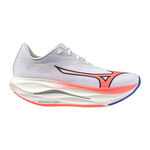 Zapatillas para correr Mizuno Mizuno Wave Rebellion Flash 3 Zapatilla de competición Mujeres - blanco, coral