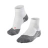 RU4 Endurance Short Calcetines Para Correr Hombres-Blanco,Gris