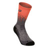 Performance Run Crew Calcetines Para Correr-Naranja,Gris