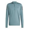 Own The Run Half-Zip Camiseta De Running Hombres-Verde Oscuro