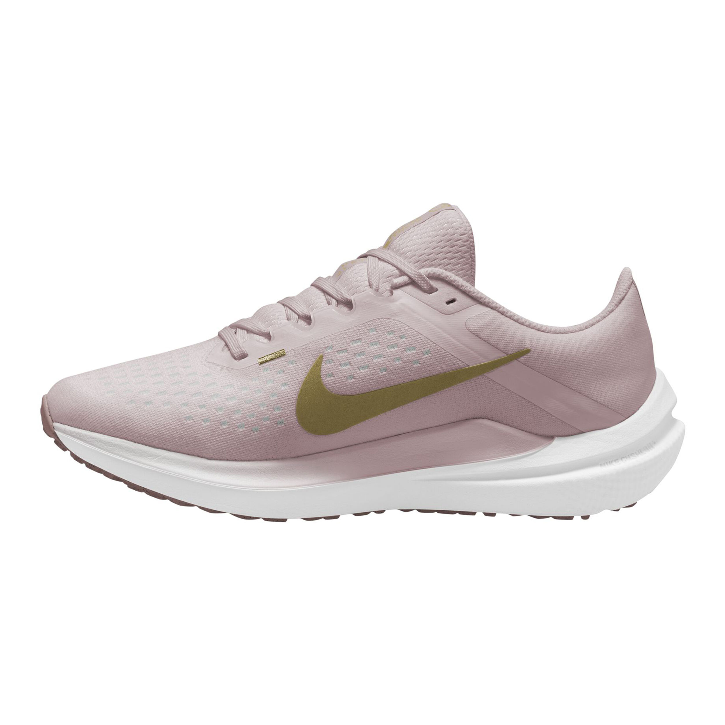 Nike rosa y dorado top
