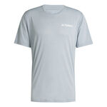 Ropa adidas adidas Terrex XPR Camiseta De Running Hombres-Azul-gris