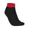 RU4 Endurance Short Calcetines Para Correr Hombres-Negro,Rojo