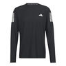 Own The Run Camiseta De Manga Larga Hombres-Negro