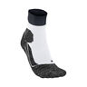 RU Trail Calcetines Para Correr Hombres-Blanco,Gris Oscuro
