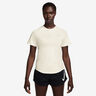Swift Camiseta De Running Mujeres-Crema