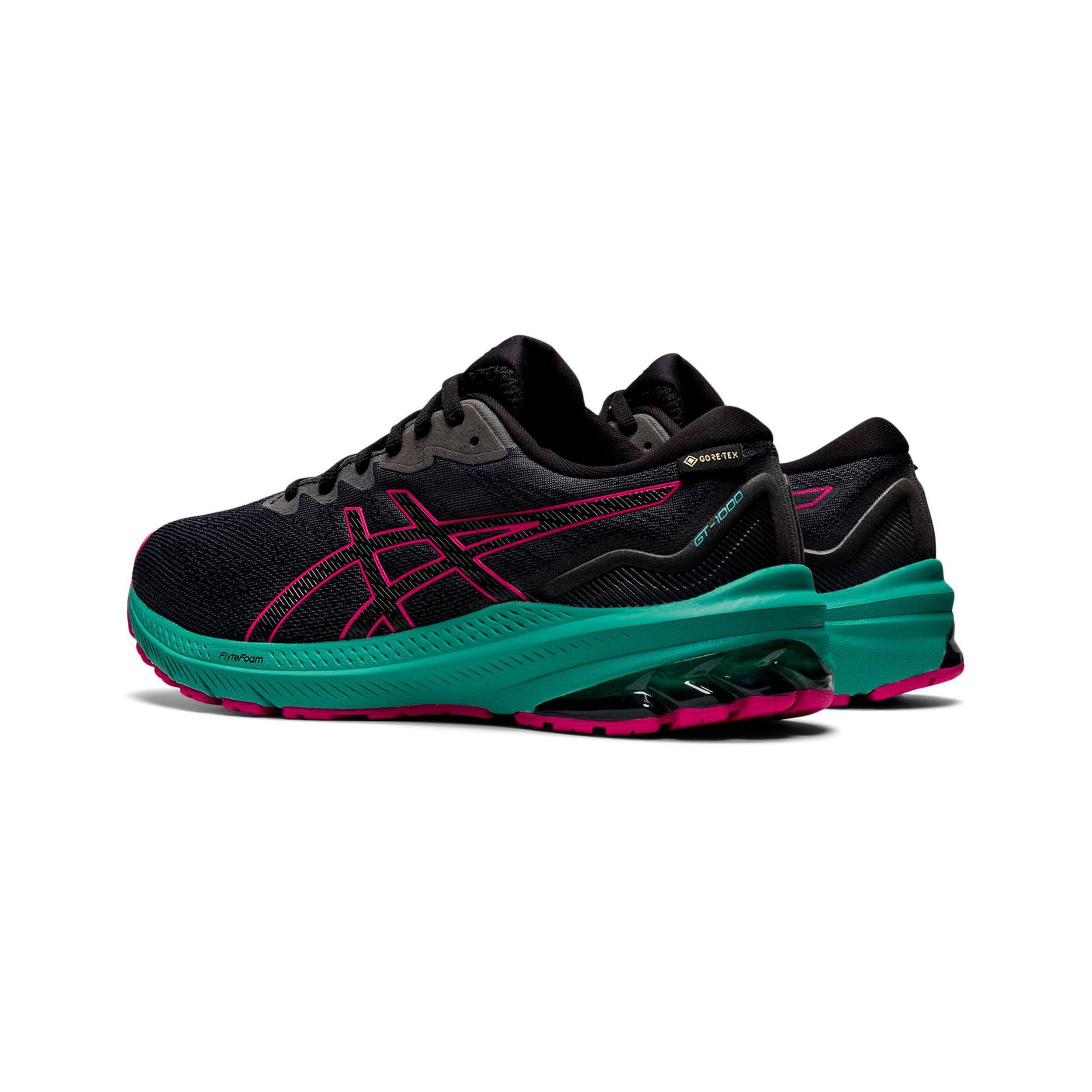 Comprar ASICS GT 1000 11 G TX Zapatilla De Estabilidad Mujeres Negro Rojo en talla 37 5 online Running Point ES