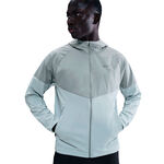 Ropa Nike Nike Miler Chaqueta para correr Hombres - gris, plateado