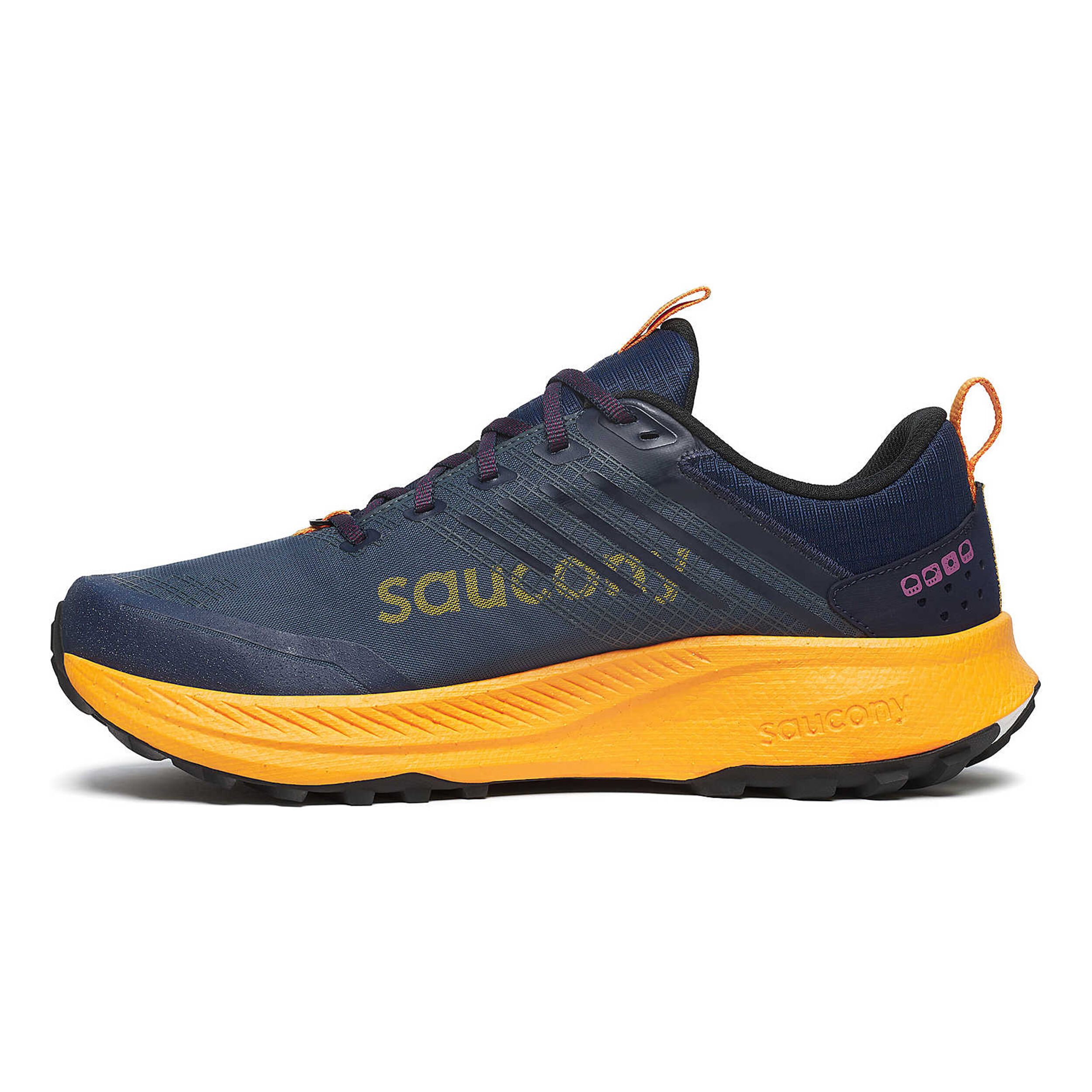 Comprar Saucony Ride TR2 GTX Zapatilla Trail Hombres Azul Oscuro Naranja en talla 42 5 online Running Point ES