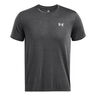 Launch Camo Camiseta De Running Hombres-Gris Oscuro