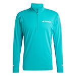Ropa adidas adidas Terrex XPR Half-Zip Camiseta De Running Hombres-Verde